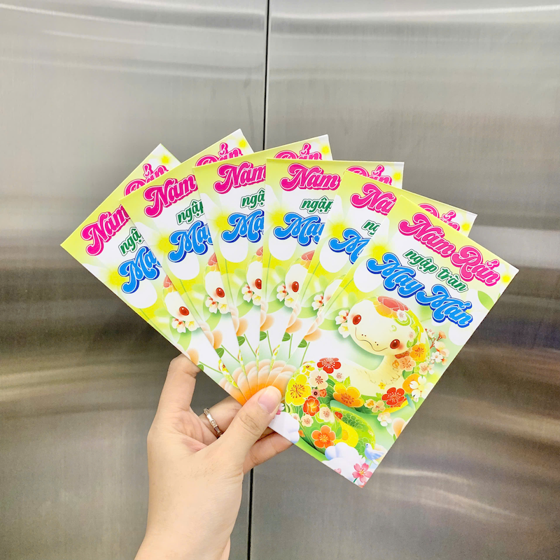 Combo 50 Bao Lì Xì Tết Ất Tỵ 2025