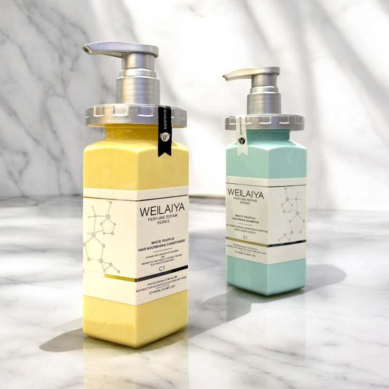 Combo Dầu Gội Xả Phục Hồi Hương Nước Hoa Weilaiya Perfume Repair Series 450ml Tặng Set Gội Xả Mini