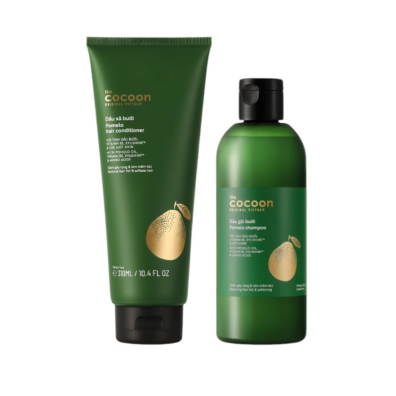 Combo Dầu Gội Xả Bưởi Cocoon Hỗ Trợ Tóc Gãy Rụng 310ml – một lựa chọn đáng tham khảo trong Dầu gội, dầu xả, xịt dưỡng tóc, nhuộm tóc