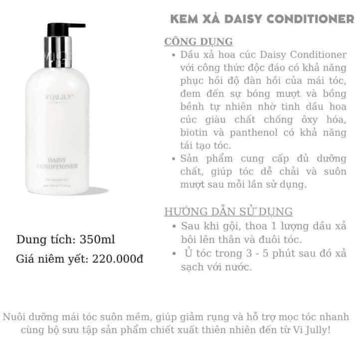 Combo Dầu Gội Xả Xịt Bưởi Vijully Phiên Bản Mới