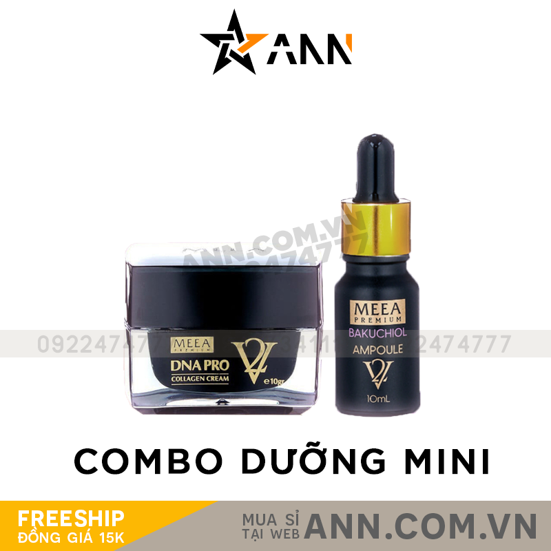 Bộ đôi kem dưỡng và serum bản mini