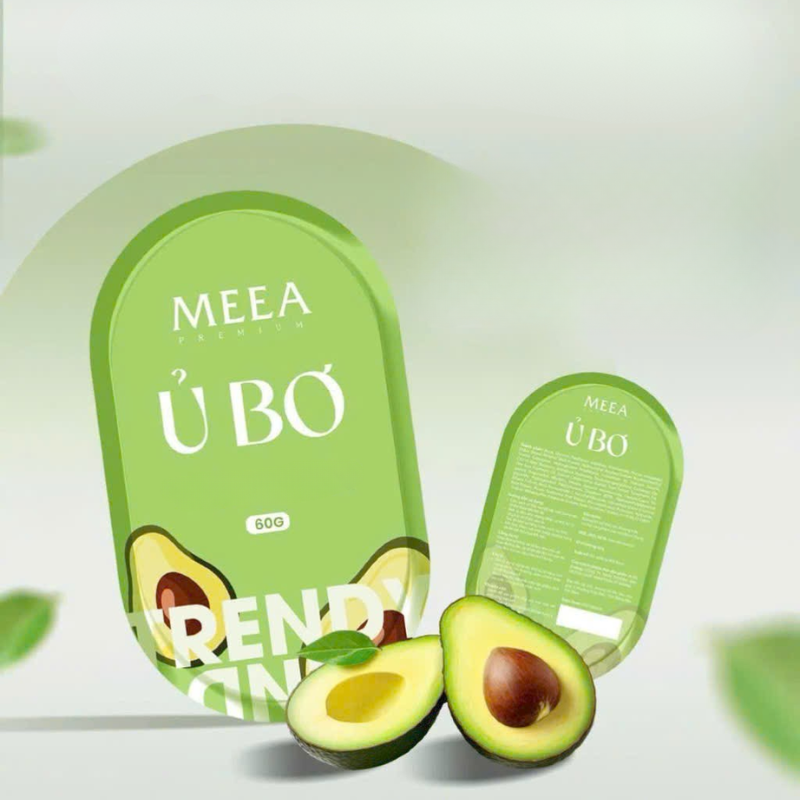 Combo dưỡng body Trendy Meea Premium gồm ủ trắng lên men 250g, body kem lên men 250g, tẩy tế bào chết Berry 100g