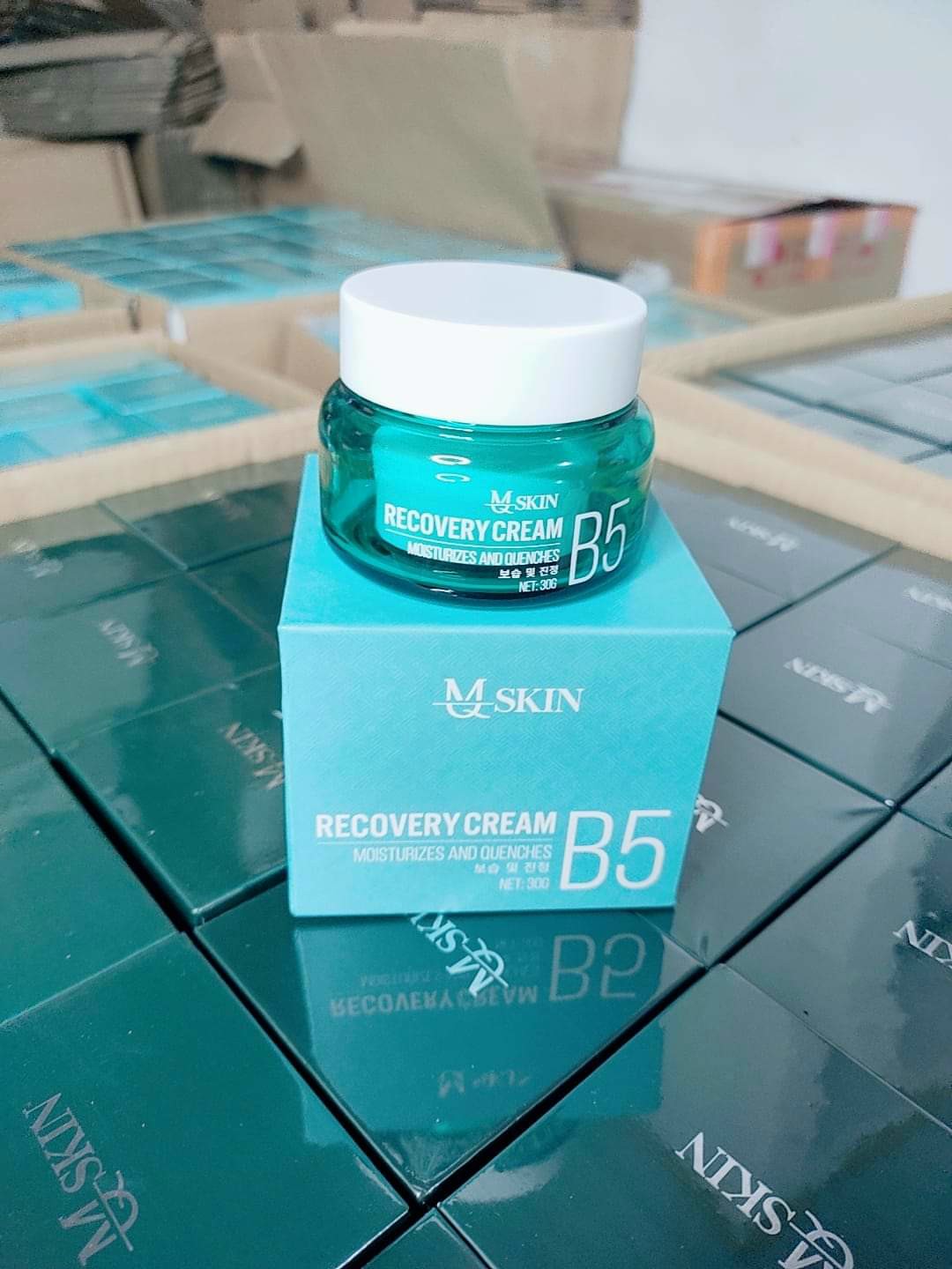 Combo Phục Hồi Da B5 MQ Skin Serum 30ml & Kem 30g
