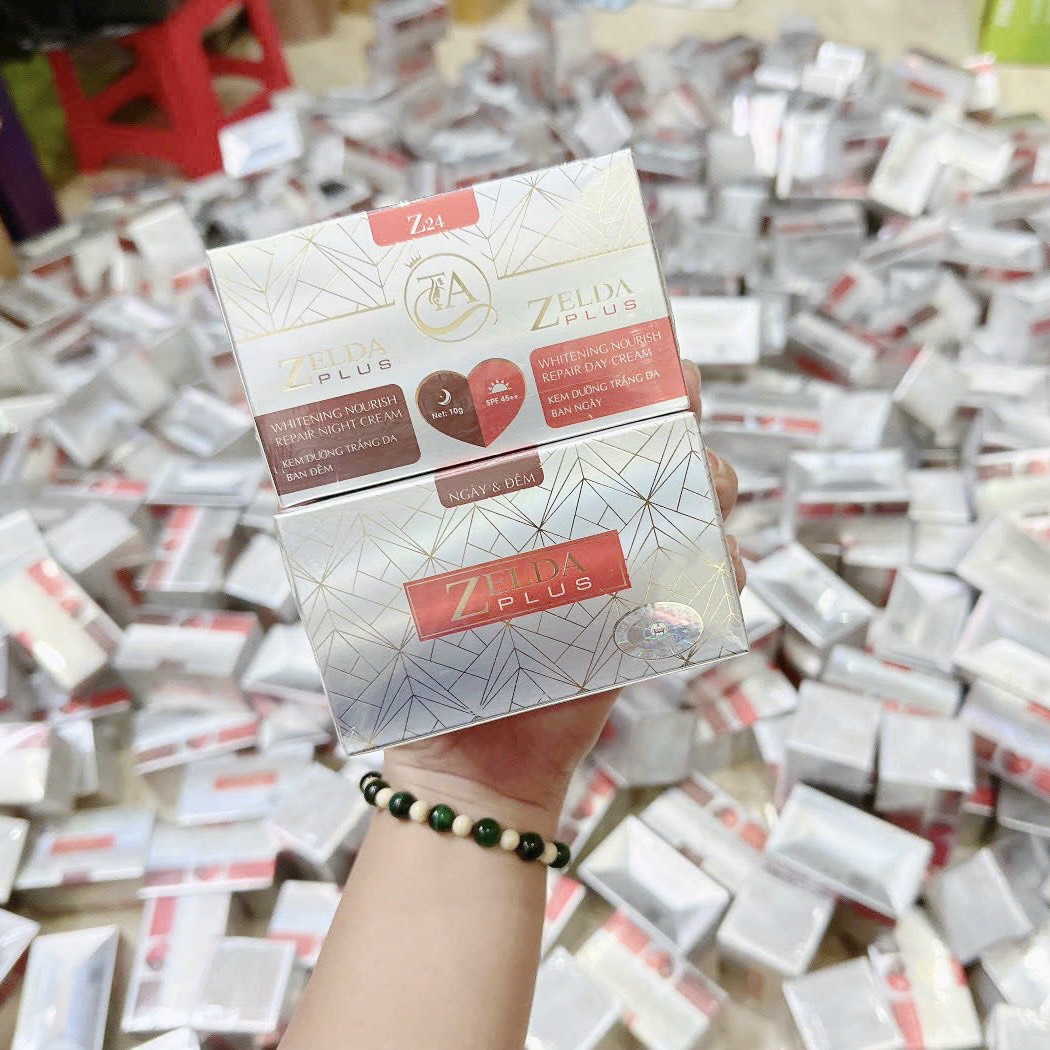 Combo Face Zelda Plus Mini Ngày Đêm Mẫu Hộp 2 hũ 10g