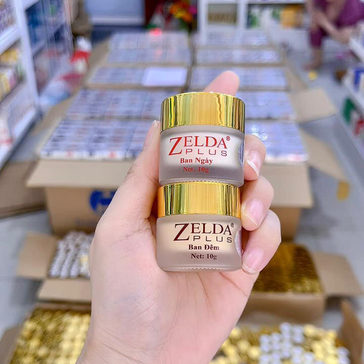 Combo Face Zelda Plus Mini Ngày Đêm Mẫu Hộp 2 hũ 10g