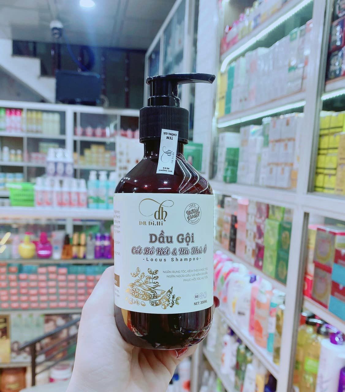 Combo Gội Xả Xịt Bồ Kết Bưởi Dừa Dr Di Hi