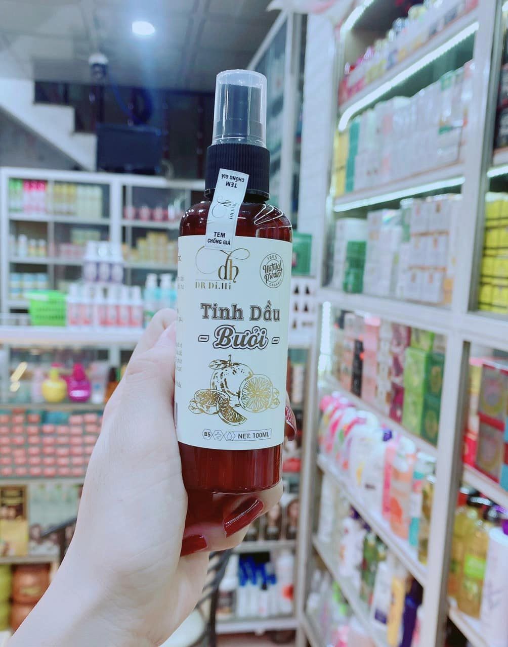 Combo Gội Xả Xịt Bồ Kết Bưởi Dừa Dr Di Hi