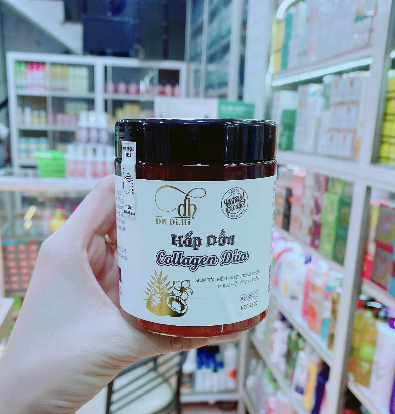 Combo Gội Xả Xịt Bồ Kết Bưởi Dừa Dr Di Hi
