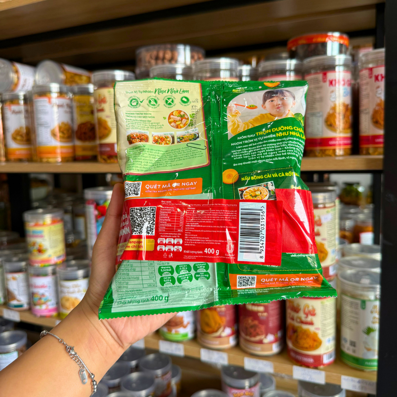 Hạt Nêm Knorr Thịt Thăn Xương Ống & Tủy 400g Tặng Gói 65g