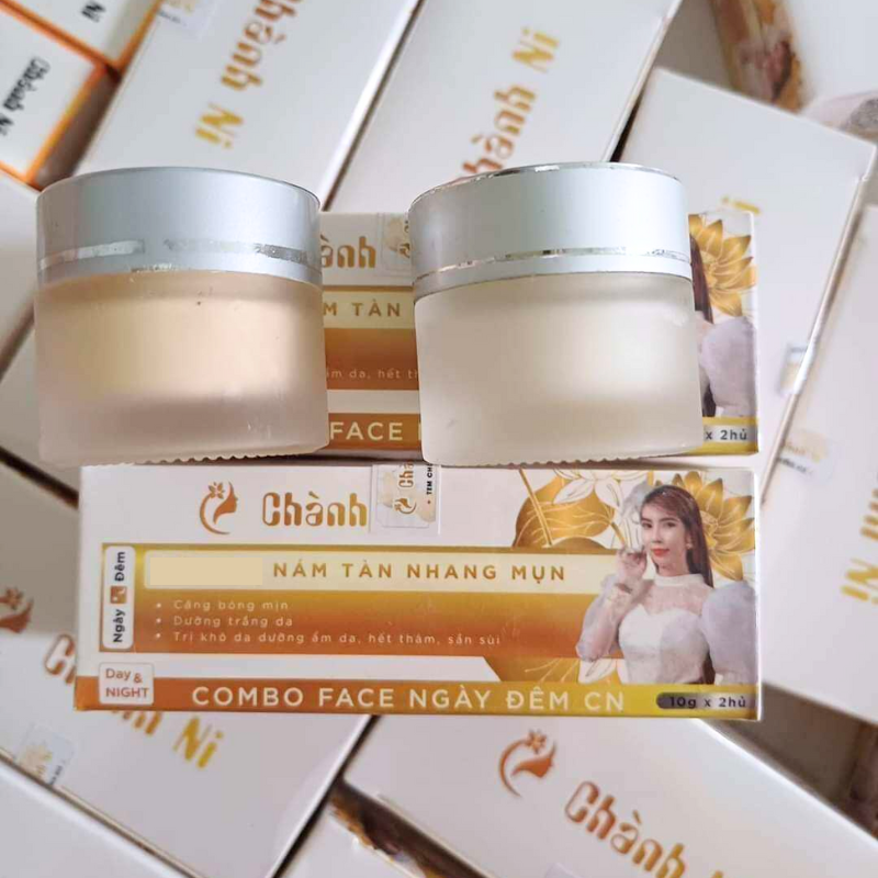 Combo Kem Face Chành Ni Ngày Đêm 10g/hủ