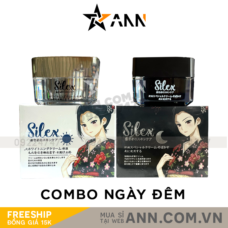 Bộ 2 hũ kem ngày và đêm kèm hộp giấy đồng bộ