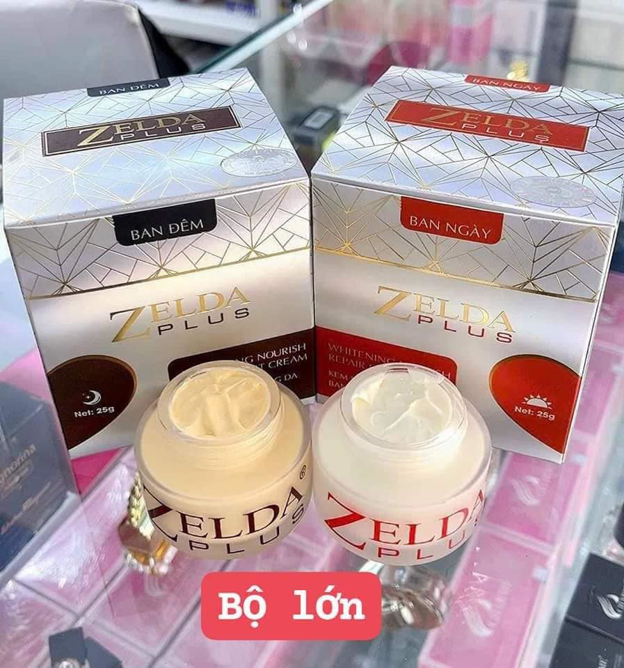 Hộp kem ban ngày và ban đêm, quy cách 25g mỗi hũ
