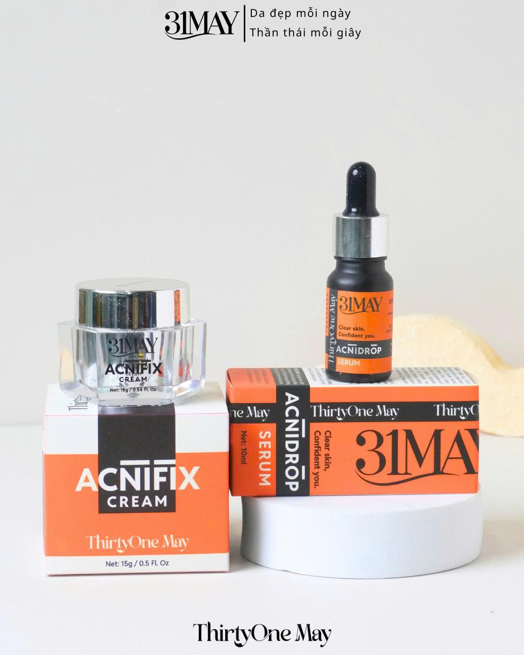 Kem Mụn 31may Acnifix Và Serum
