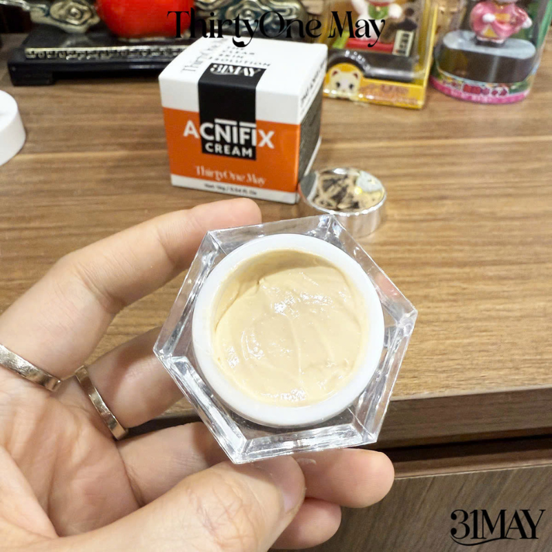Combo Kem Mụn 31may Acnifix 10g + Serum Mụn 31may Acnidrop 10ml + Sữa Rửa Mặt 31may Hydra Cleanser 100ml - Mỹ Phẩm Thirty One May