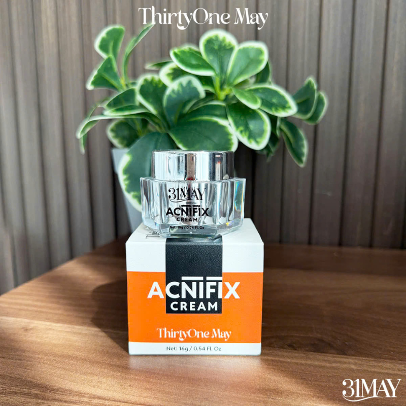 Combo Kem Mụn 31may Acnifix 10g + Serum Mụn 31may Acnidrop 10ml + Sữa Rửa Mặt 31may Hydra Cleanser 100ml - Mỹ Phẩm Thirty One May