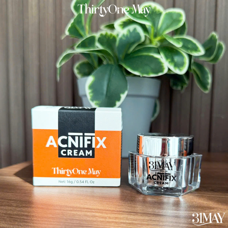Combo Kem Mụn 31may Acnifix 10g + Serum Mụn 31may Acnidrop 10ml + Sữa Rửa Mặt 31may Hydra Cleanser 100ml - Mỹ Phẩm Thirty One May