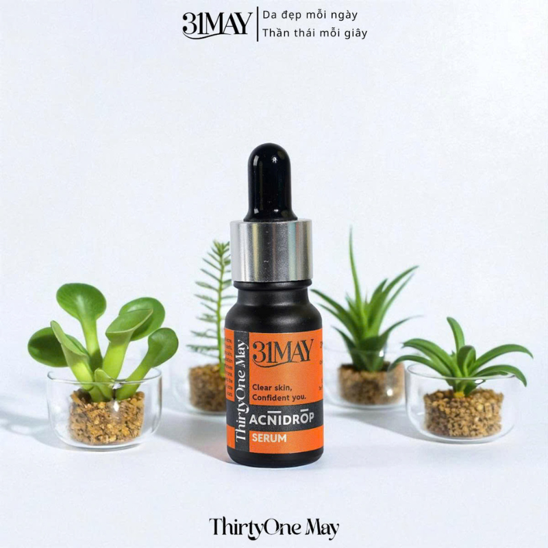 Combo Kem Mụn 31may Acnifix 10g + Serum Mụn 31may Acnidrop 10ml + Sữa Rửa Mặt 31may Hydra Cleanser 100ml - Mỹ Phẩm Thirty One May