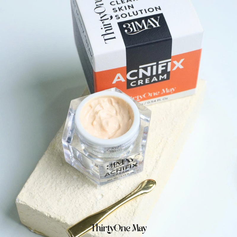 Combo Kem Mụn 31may Acnifix 10g + Serum Mụn 31may Acnidrop 10ml + Sữa Rửa Mặt 31may Hydra Cleanser 100ml - Mỹ Phẩm Thirty One May