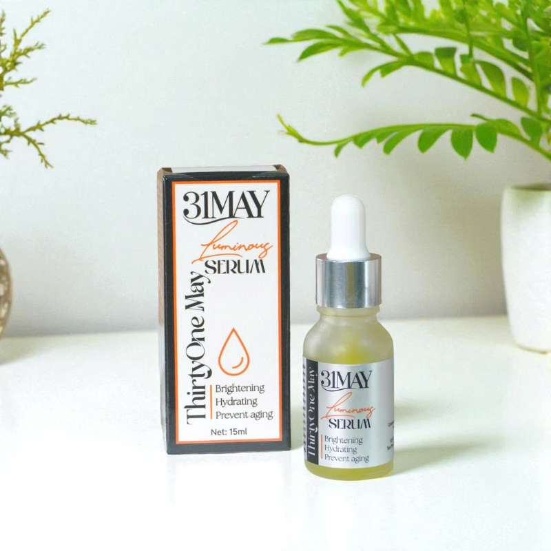 Combo Kem Nám 31may 16g + Serum Cang Bóng 31may Acnidrop 10ml + Sữa Rửa Mặt 31may Hydra Cleanser 100ml - Mỹ Phẩm Thirty One May