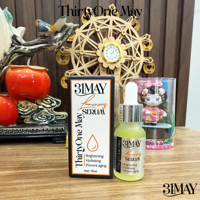 Combo Kem Nám 31may 16g + Serum Cang Bóng 31may Acnidrop 10ml + Sữa Rửa Mặt 31may Hydra Cleanser 100ml - Mỹ Phẩm Thirty One May