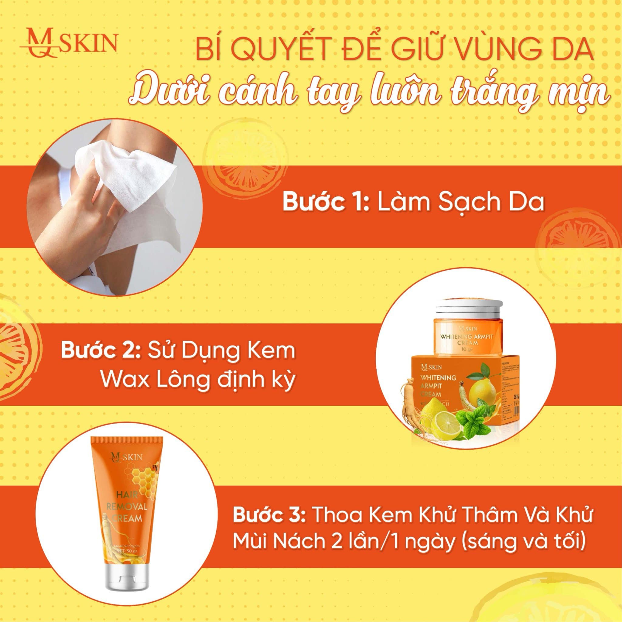 Hướng dẫn sử dụng theo 3 bước