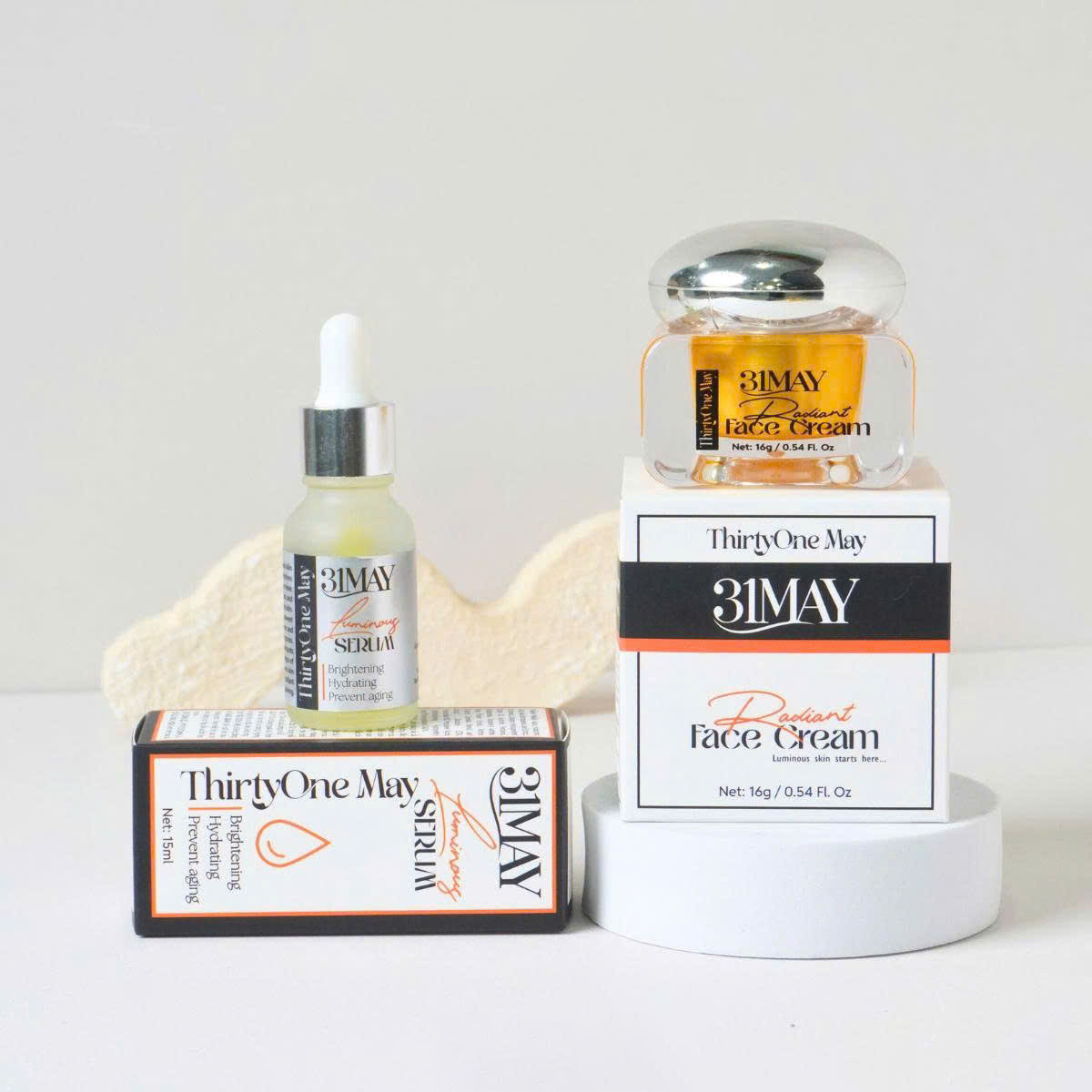 Combo Kem Nám 31may - Serum 31May Luminous 15ml Và Kem Face Nám 31May Radiant 16g - Mỹ Phẩm Thirty One May – một lựa chọn đáng tham khảo trong mỹ phẩm 31may