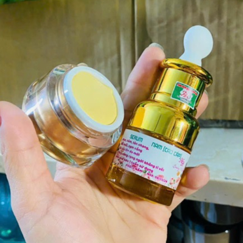 Combo Kem Face 10g & Serum 15ml Spa Hỗ Trợ Da Thâm Nám Tàn Nhang