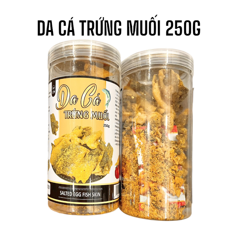Da Cá Trứng Muối 250g