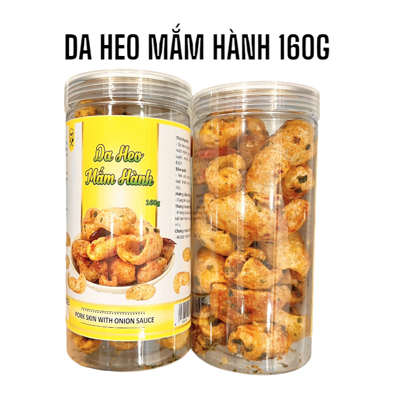 Da Heo Mắm Hành 160g Hộp