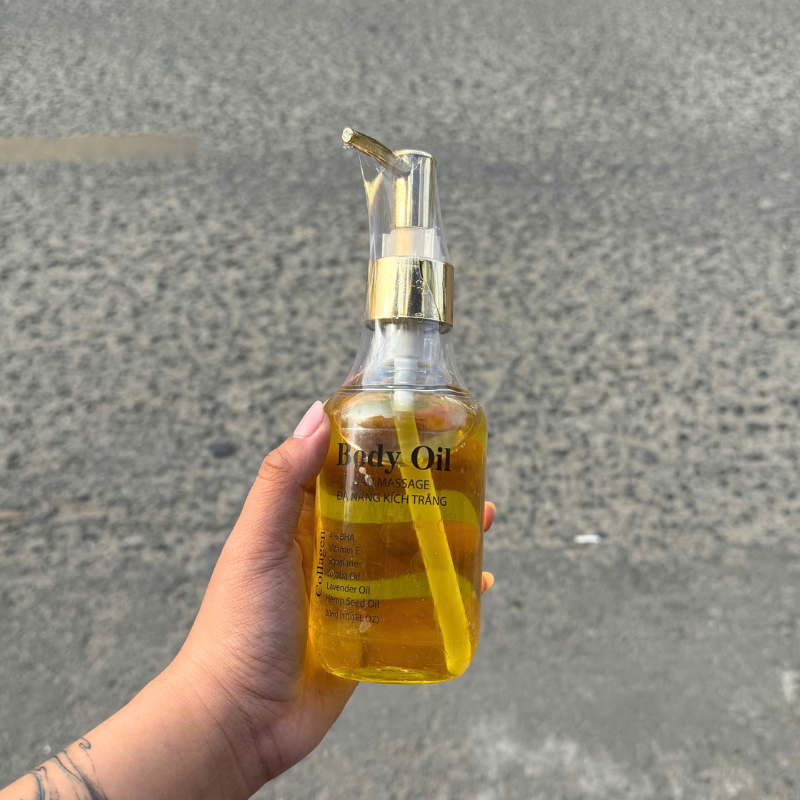 Dầu Dưỡng Thể Body Oil Collagen 30ml