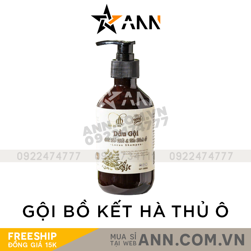Dầu Gội Dr Di Hi Cốt Bồ Kết & Hà Thủ Ô 300ml