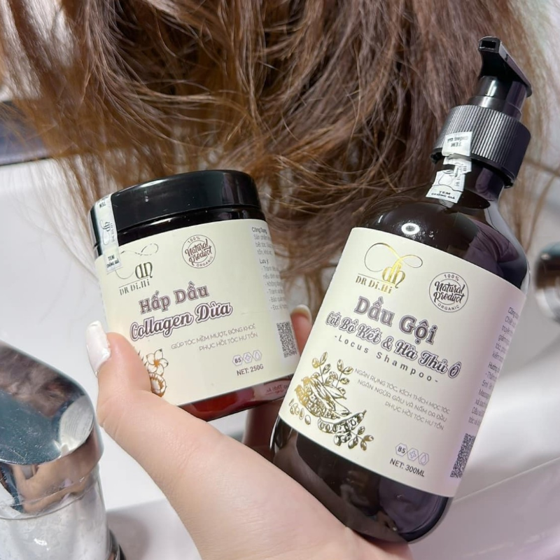 Dầu Gội Dr Di Hi Cốt Bồ Kết & Hà Thủ Ô 300ml