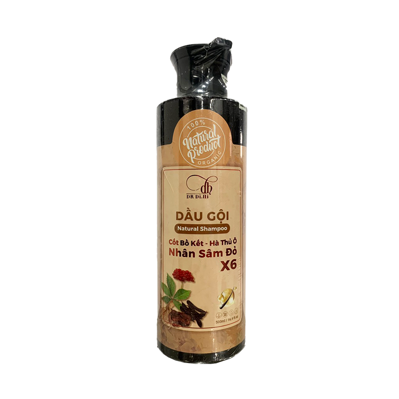 Dầu Gội Cốt Bồ Kết Hà Thủ Ô Nhân Sâm Đỏ X6 Dr Di Hi – một lựa chọn đáng tham khảo trong Dầu gội, dầu xả, xịt dưỡng tóc, nhuộm tóc