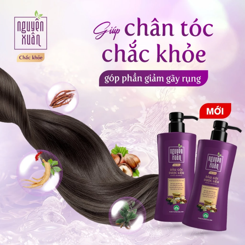 Hình minh họa công dụng hỗ trợ chân tóc chắc khỏe