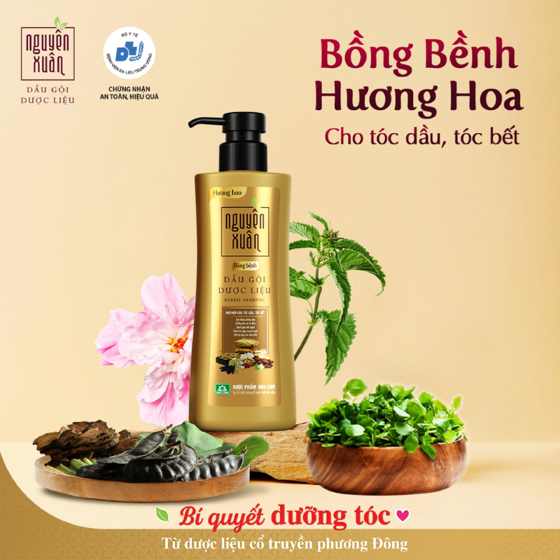 Hình ảnh sản phẩm cùng các nguyên liệu thảo mộc
