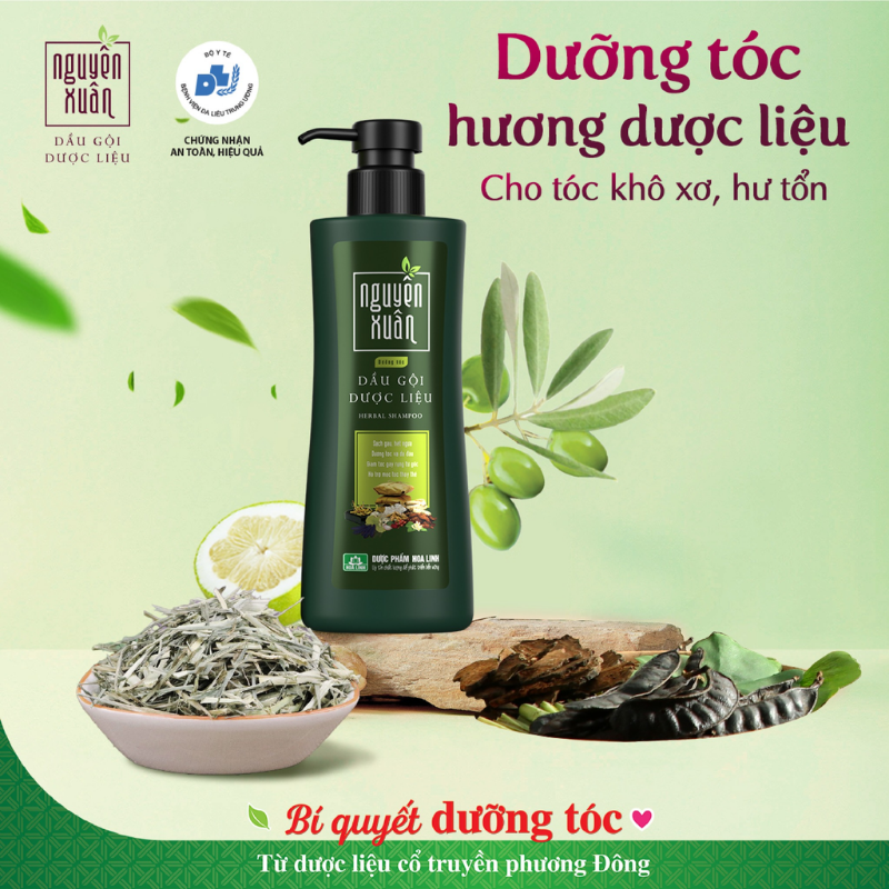 Hình ảnh chai dầu gội dòng dưỡng tóc cho tóc khô xơ, hư tổn