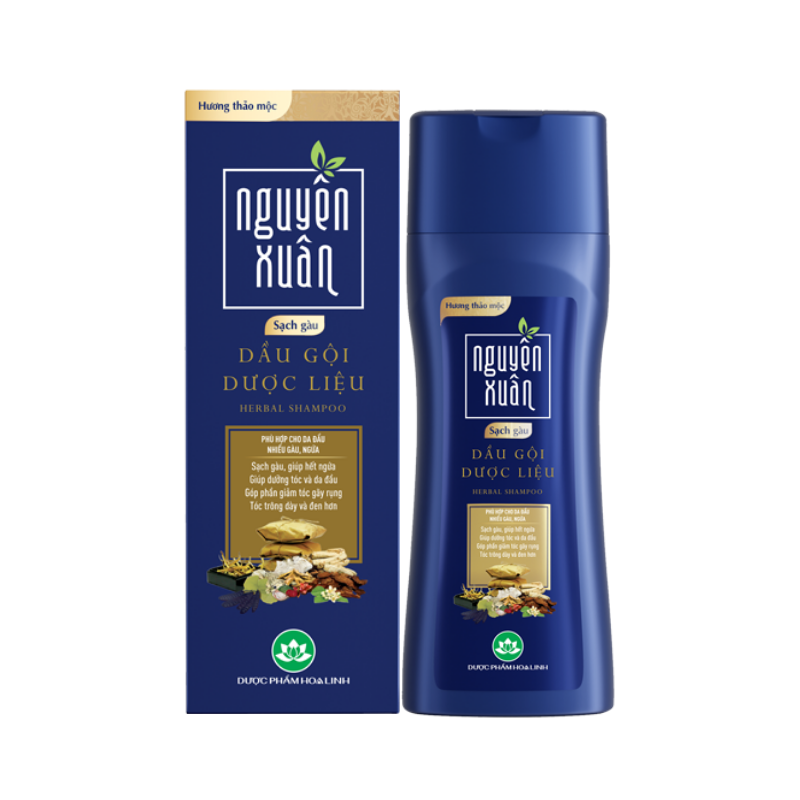 Khám phá Dầu Gội Dược Liệu Nguyên Xuân Sạch Gàu 275ml - Màu Xanh Dương Đậm thuộc nhóm gội nguyên xuân