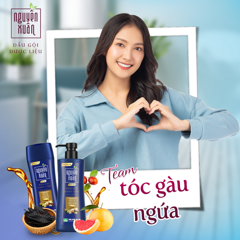 Hình ảnh gợi liên tưởng đến nhu cầu chăm sóc tóc gàu ngứa
