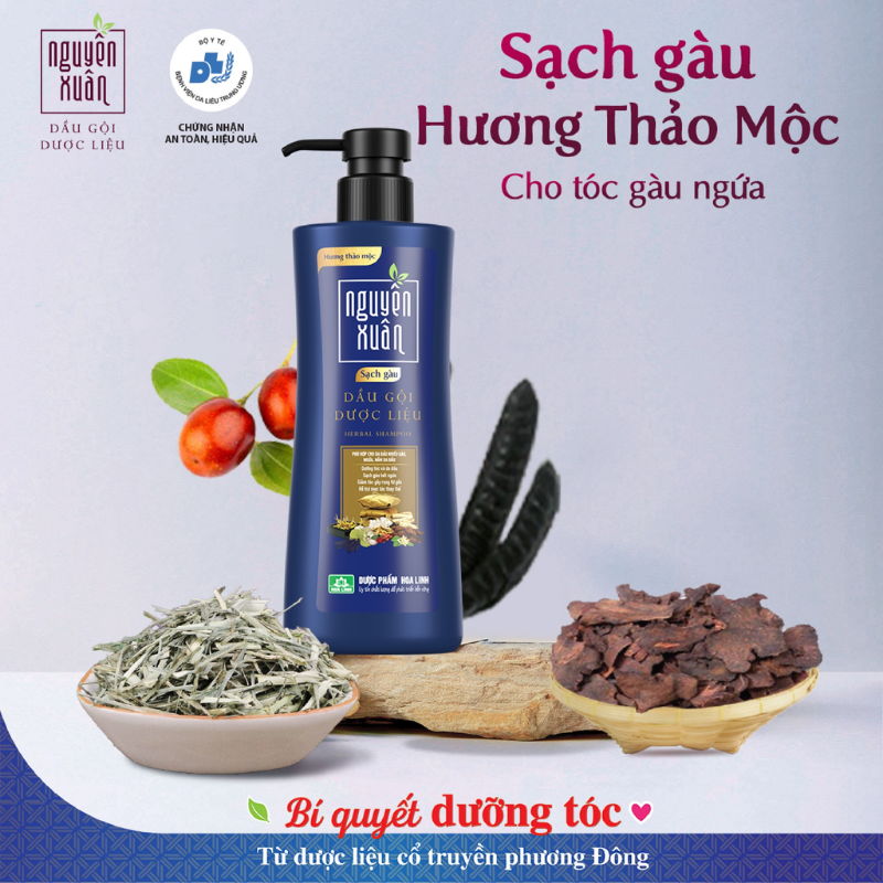 Hình ảnh giới thiệu phiên bản sạch gàu hương thảo mộc
