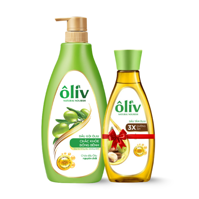 Khám phá Dầu Gội Ôliu Ôliv Giúp Tóc Chắc Khỏe Bồng Bềnh 650ml - Tặng Dầu Tắm Oliu 3x Dưỡng Ẩm thuộc nhóm mỹ phẩm ôliv