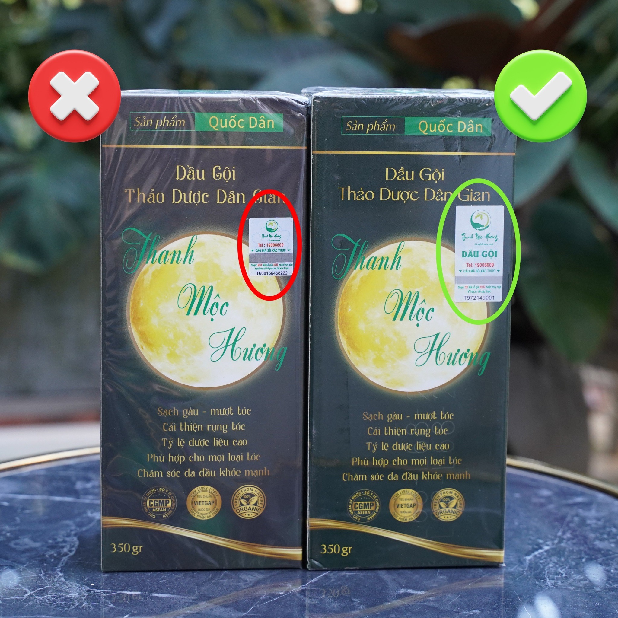 Dầu Gội Thảo Dược Thanh Mộc Hương 350gr