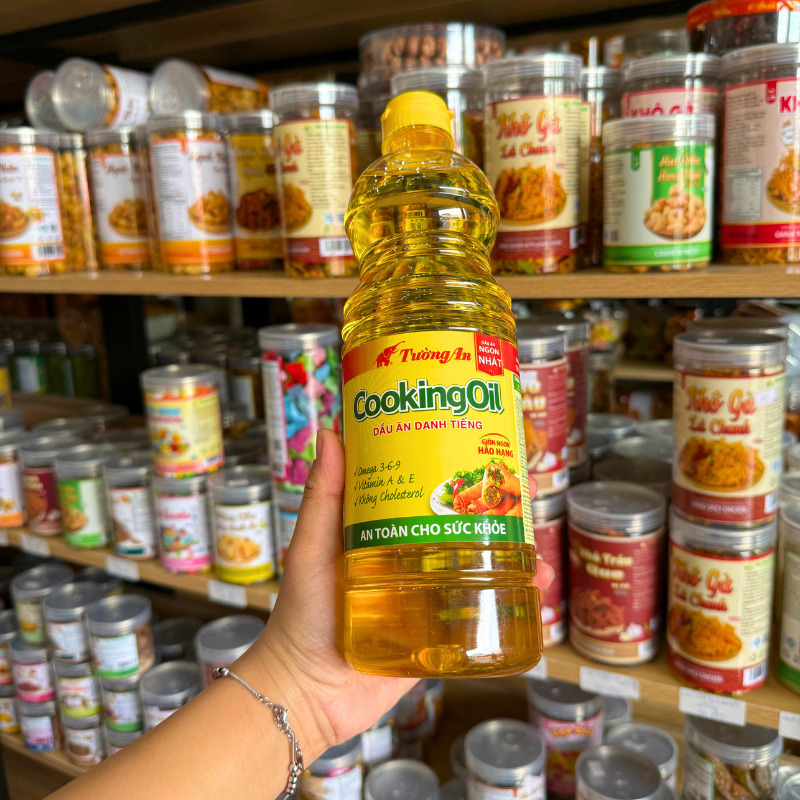 Dầu Ăn Thực Vật Tường An Cooking Oil 1 Lít – một lựa chọn đáng tham khảo trong dầu ăn