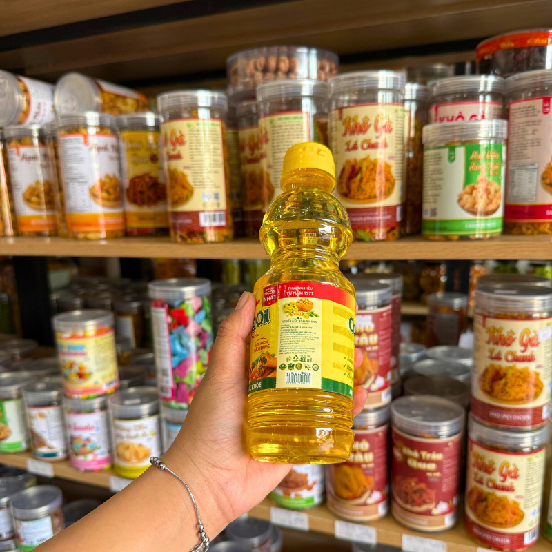 1 Chai Dầu Ăn Thực Vật Tường An Cooking Oil 400ml