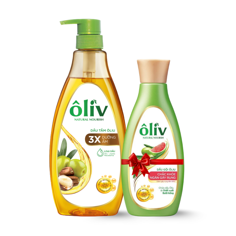 Dầu Tắm Ôliu Ôliv 3x Dưỡng Ẩm 650ml - Tặng Dầu Gội Ôliu Giúp Giảm Gãy Rụng Tóc – một lựa chọn đáng tham khảo trong mỹ phẩm ôliv