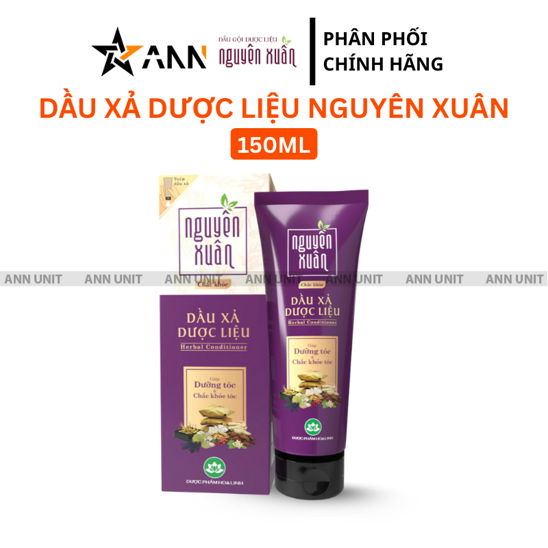 Dầu Xả Dược Liệu Nguyên Xuân Chắc Khỏe 150ml Màu Tím