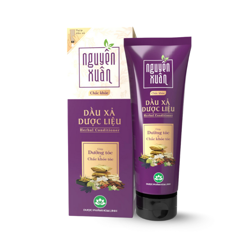 Tuýp và hộp màu tím của dòng Chắc khỏe đặt cạnh nhau