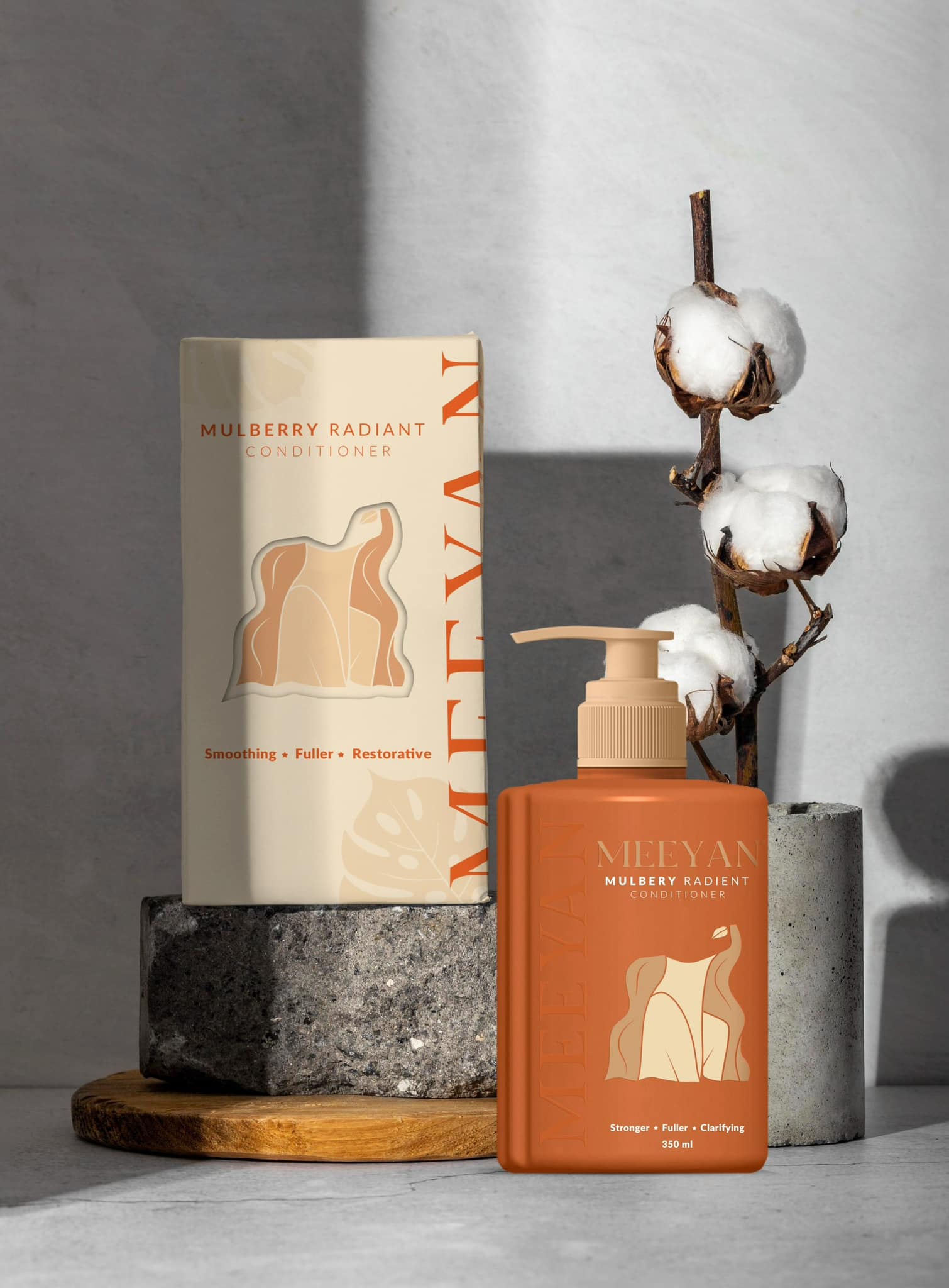 Dầu Xả Rễ Dâu Tằm MEEYAN Mulberry Radiant Conditioner 350g