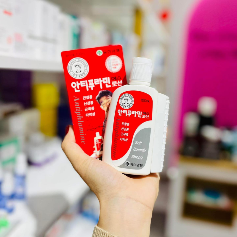 Dầu xoa bóp Antiphlamine S Lotion Yuhan 100ml