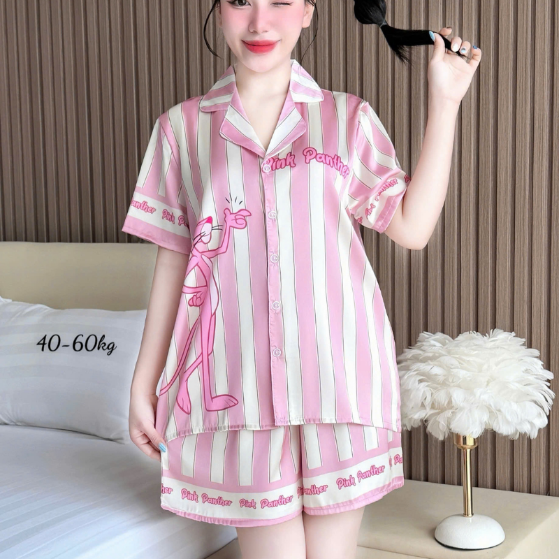 Đồ Bộ Nữ Latin Pijama Tay Ngắn Quần Ngắn Nhiều Màu Size 40-60kg