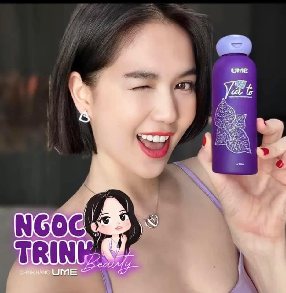 Dung Dịch Vệ Sinh Phụ Nữ Tía Tô UME Ngọc Trinh 150ml